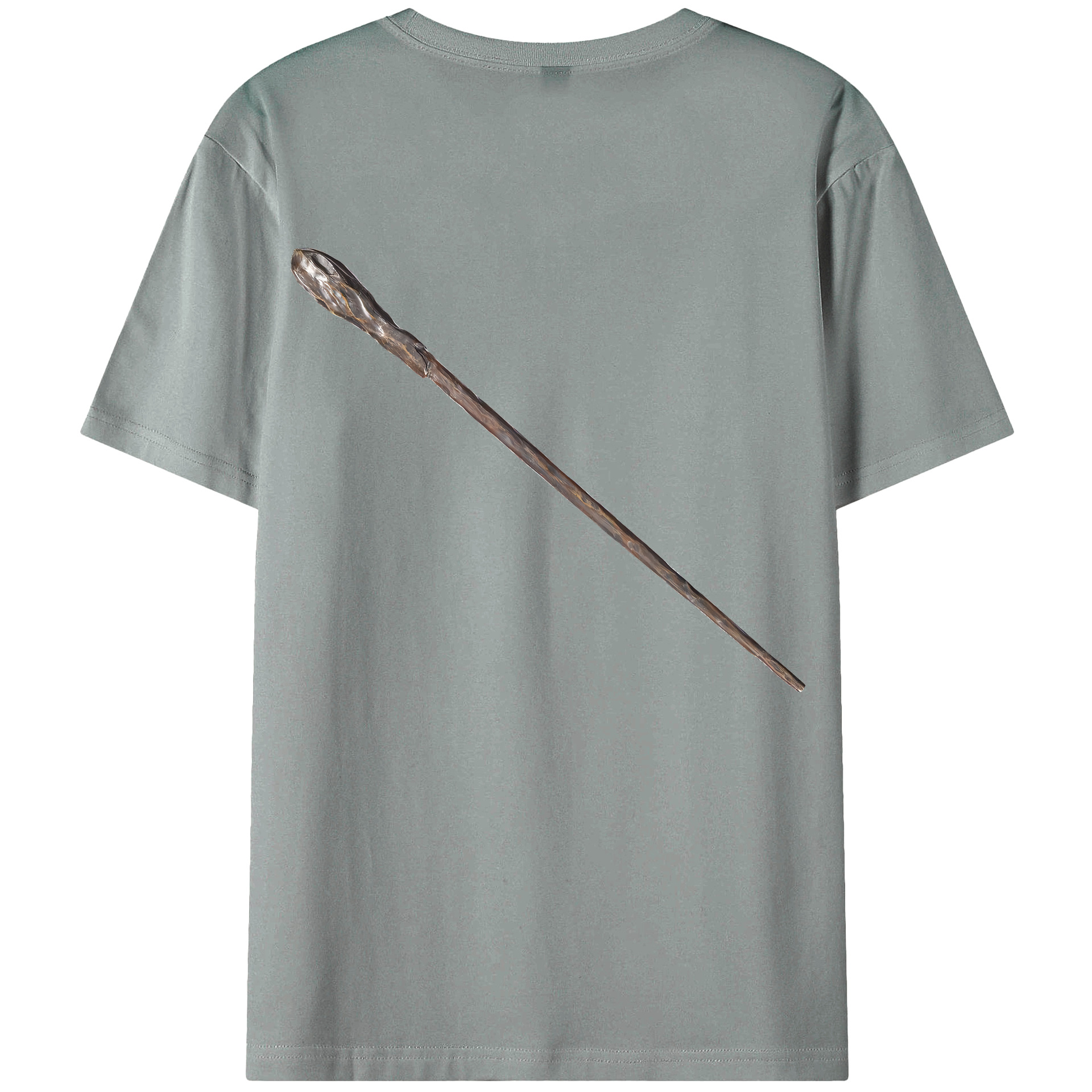 （画像用） Harry Potter ハリー・ポッターシリーズ 綿100％ メンズ半袖Tシャツ（バックプリント） 通気性